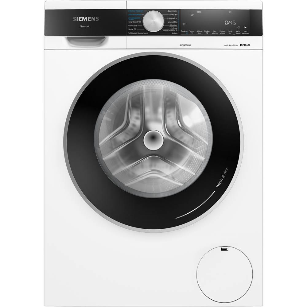 WN44G291 iQ500, Waschtrockner, 1400 U/min.